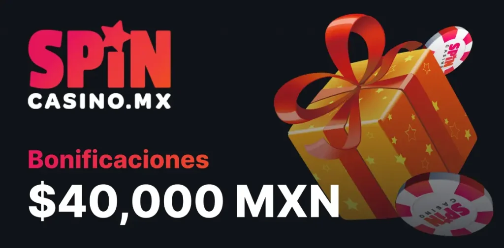 Bono de Bienvenida de Spin Casino